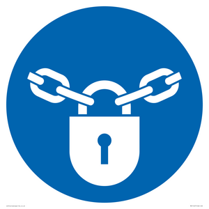 Mandatory: Keep locked